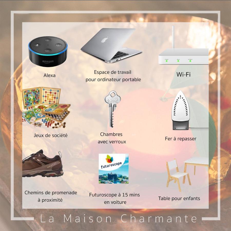 La Maison Charmante Châtellerault Exterior foto